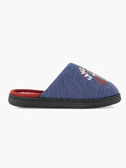 Blue Slip-On Slipper