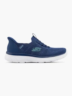 Blue Sneaker Swift Fit - Hands Free Memory Foam