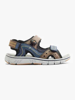 Blue/Brown Sandal