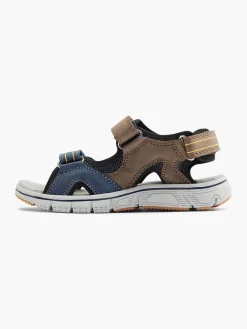 Blue/Brown Sandal