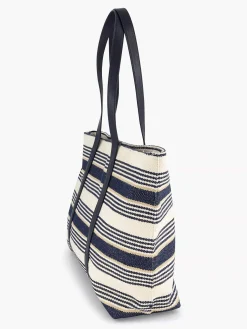 Blue/White Beach Bag