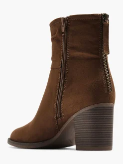 Brown Ankle Boot Heel