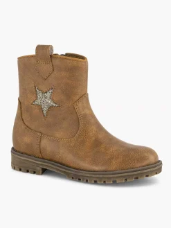 Brown Ankle Boots Star