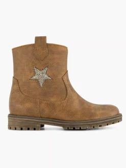 Brown Ankle Boots Star