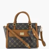 Brown Handbag Print