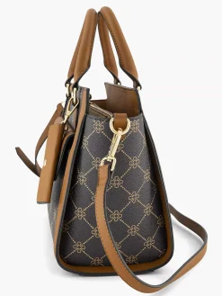 Brown Handbag Print