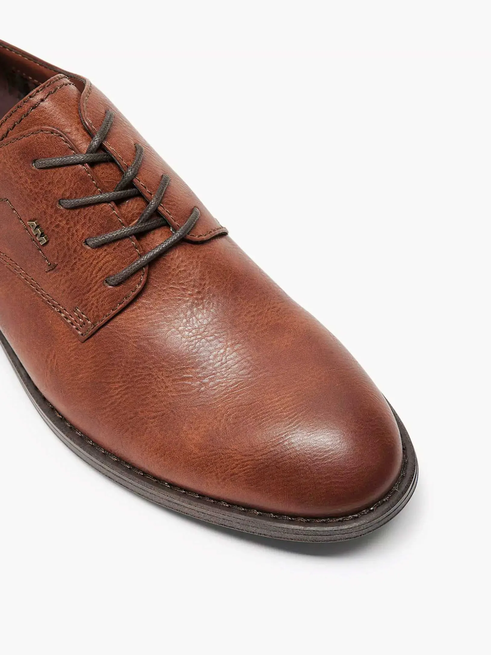 Brown Lace-Up Shoe