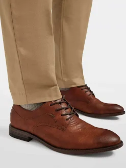 Brown Lace-Up Shoe