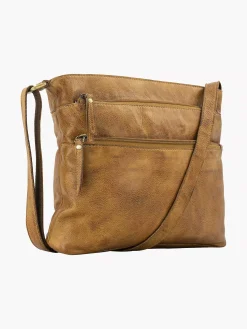 Brown Leather Shoulder Bag