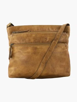 Brown Leather Shoulder Bag