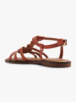 Brown Sandals Braided
