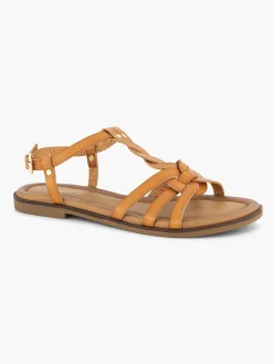 Brown Sandals Braided