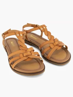 Brown Sandals Braided