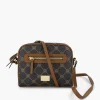 Brown Shoulder Bag Print