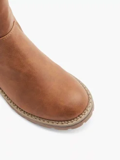 Brown Single Boat Lined