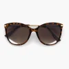 Brown Sunglasses With Leopard Print