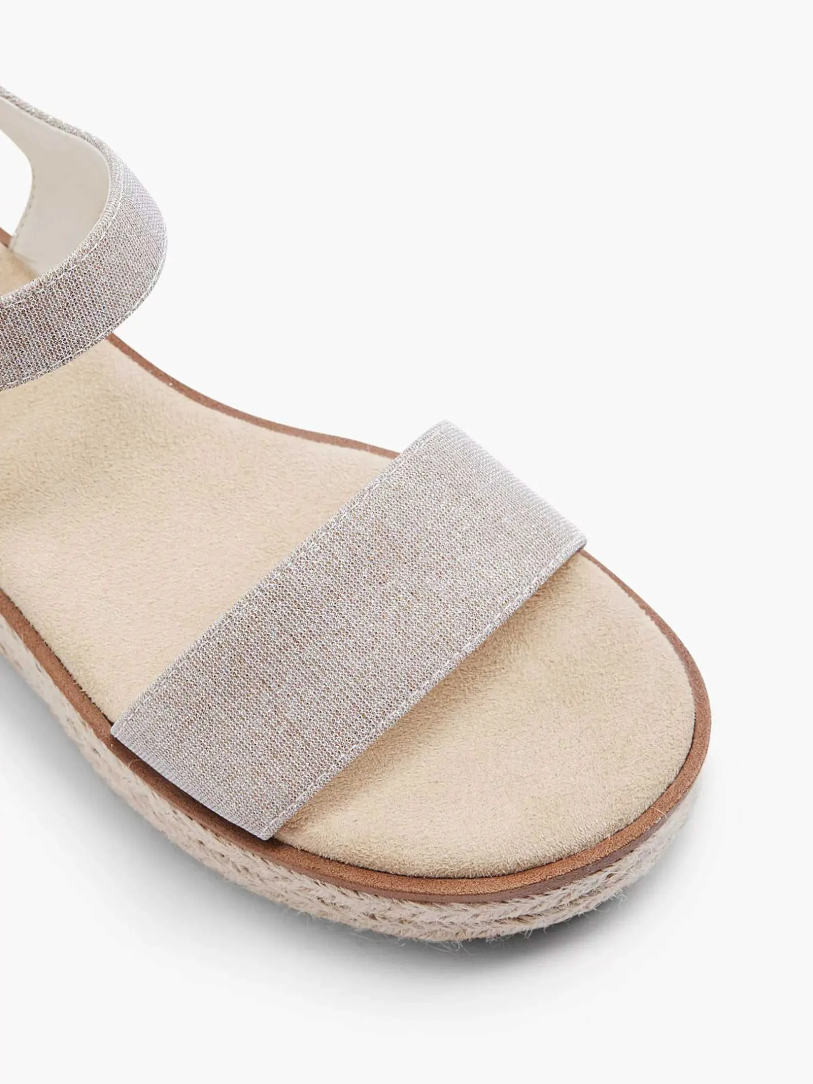 Champagne Platform Sandal