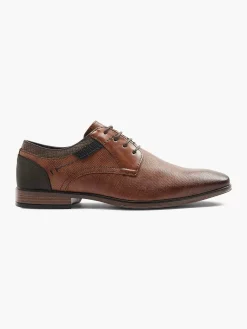 Cognac Lace-Up Shoe