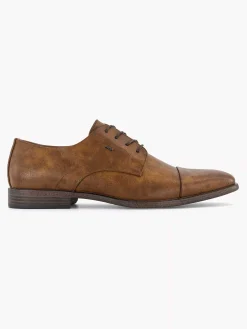 Cognac Lace-Up Shoe
