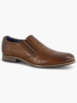 Cognac Leagro Slipper