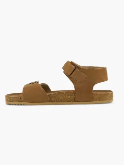 Cognac Leather Sandal