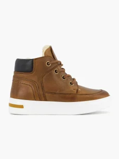 Cognac Leather Sneaker