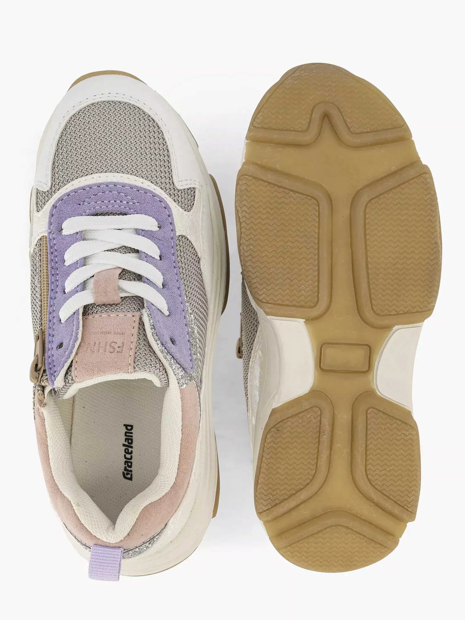 Colored Chunky Sneaker Glitters