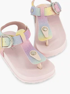 Colored Glitter Sandal