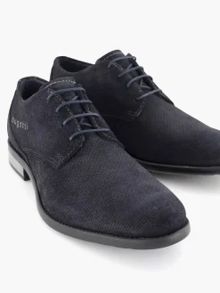 Dark Blue Lace-Up Shoe