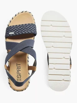 Dark Blue Platform Sandal