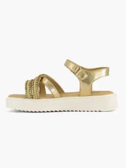 Gold Platform Sandal