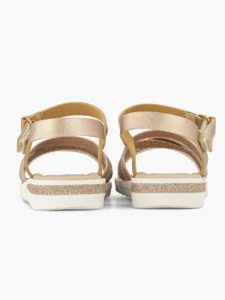 Gold Sandal Glitter