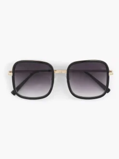 Gold Square Sunglasses