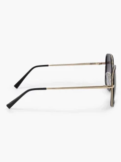 Gold Square Sunglasses