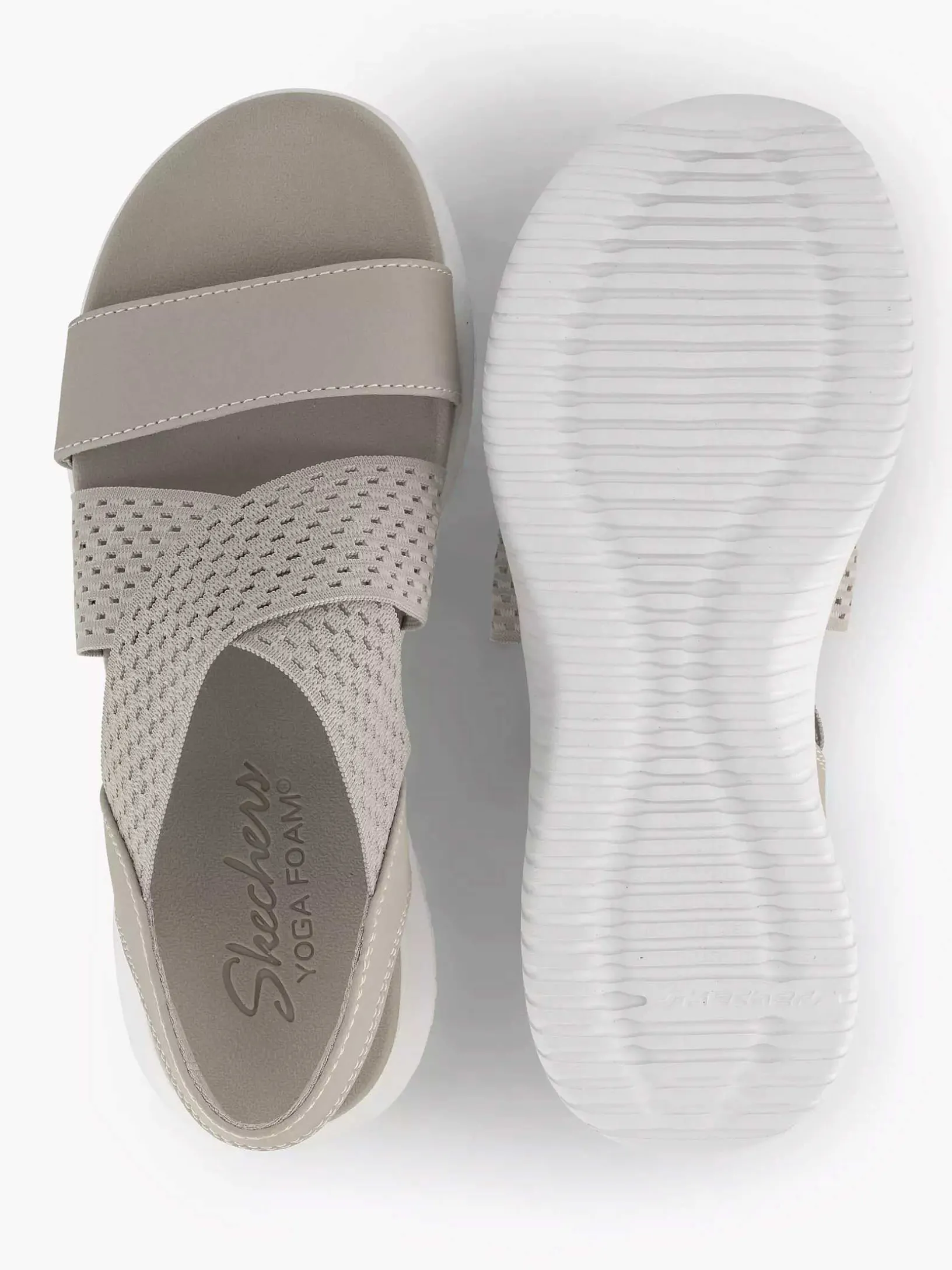 Gray Sandals Neon Star