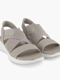 Gray Sandals Neon Star