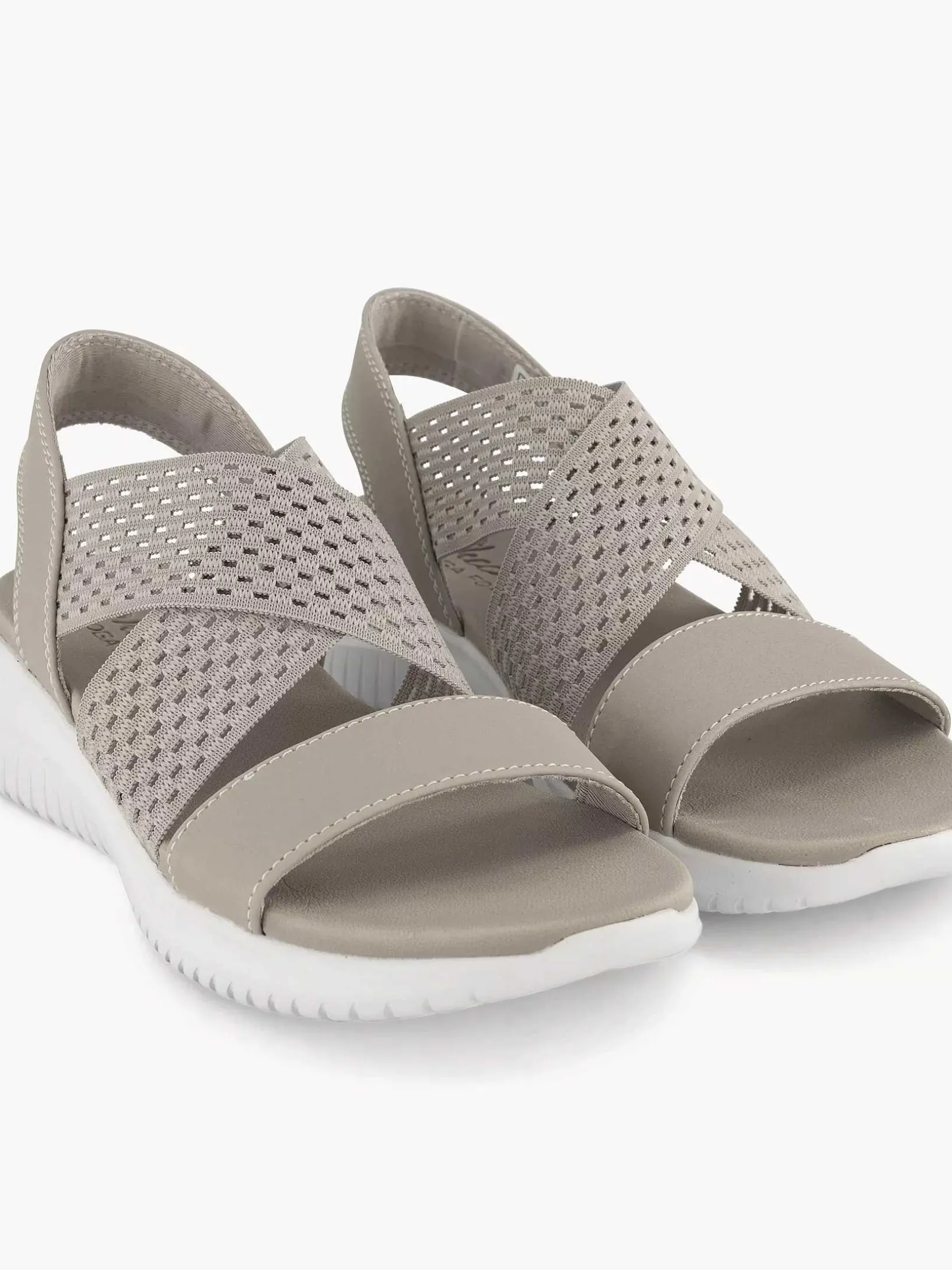 Gray Sandals Neon Star