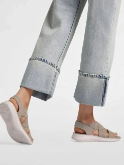 Gray Sandals Neon Star