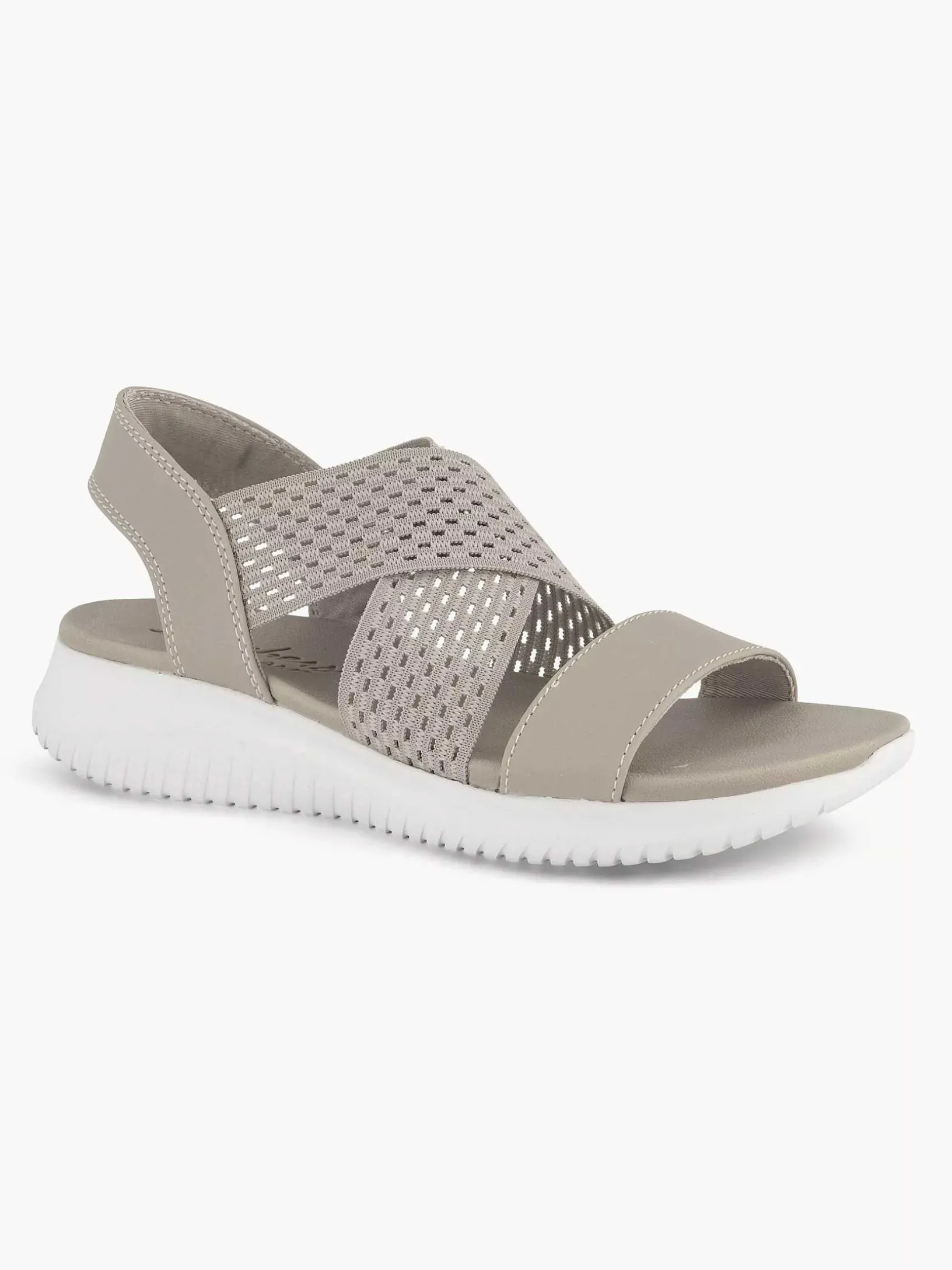Gray Sandals Neon Star
