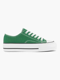 Green Canvas Sneaker