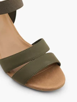 Khaki Sandalette