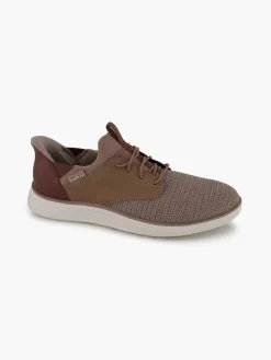 Light Brown Sneaker Swift Fit - Hands Free Memory Foam