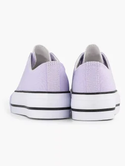 Lilac Canvas Sneaker