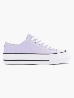 Lilac Canvas Sneaker