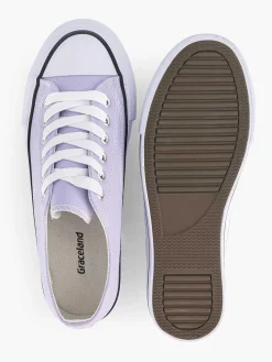 Lilac Canvas Sneaker