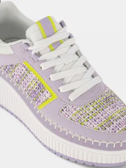 Lilac Platform Sneaker