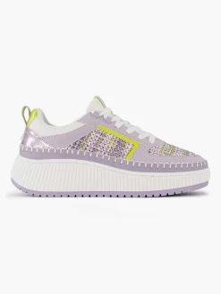 Lilac Platform Sneaker