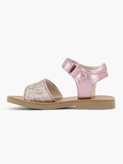Pink Glitter Sandals
