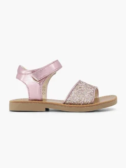 Pink Glitter Sandals