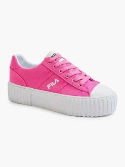 Pink Platform Canvas Sneaker